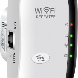 2026 Wifi Extender Booster for Home - Wifi Booster Wifi Extender Coverage Up to 3000 Sq.Ft and 45 Devices - Internet Booster with Ethernet Port - Quick Setup Wall Plug Home Network Booster